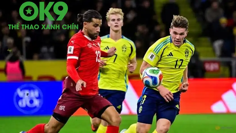 OK9 Soi Kèo: Thụy Sĩ vs Thụy Điển – Vé World Cup Gọi Tên Ai?_692aa38bd1be2.webp