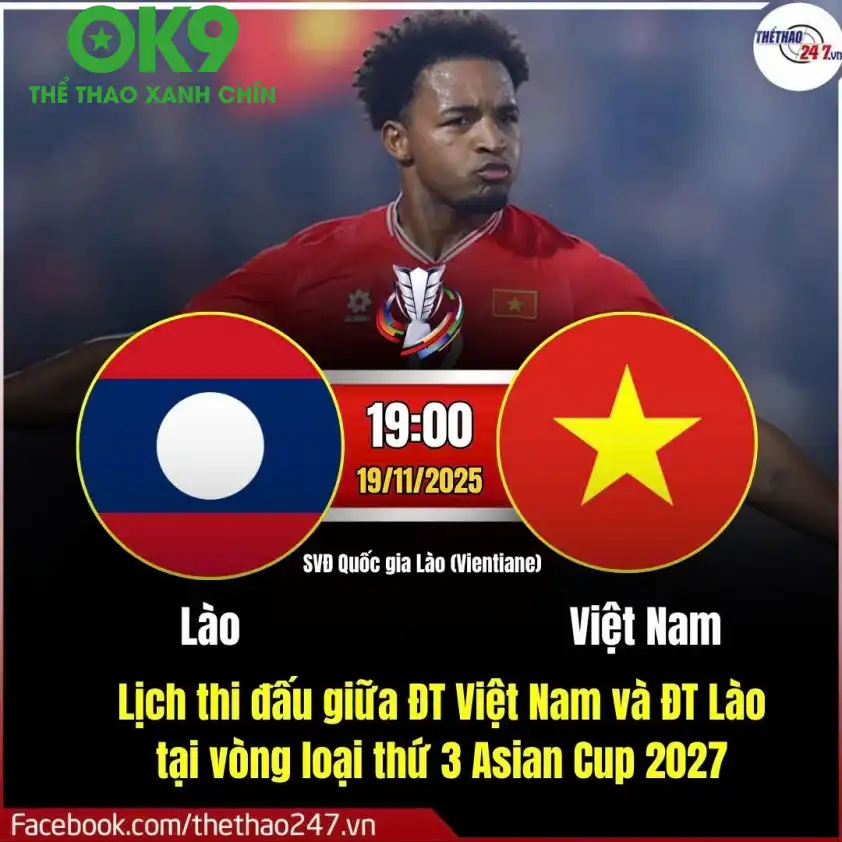 OK9 Soi Kèo: Việt Nam vs Lào – Xuân Son gánh team, bùng nổ tỷ số?_692aa323ddfd7.webp