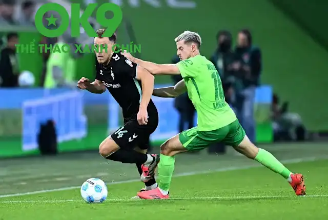 OK9 Soi Kèo: Werder Bremen chìm sâu khủng hoảng? Nhận định & Dự đoán tỷ số trước Wolfsburg_692aa4842e00e.webp