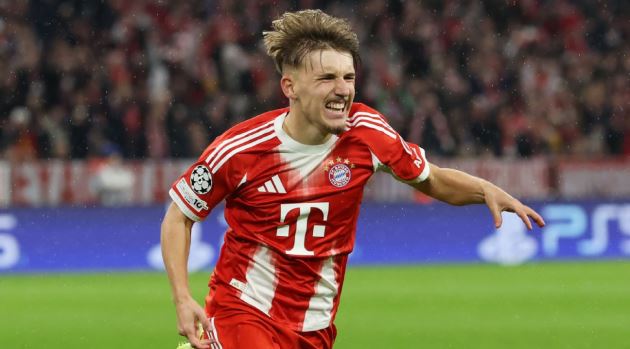 Lennart Karl lập kỷ lục ghi bàn cho Bayern Munich ngay trận ra mắt Champions League_695373fc81c4e.jpeg