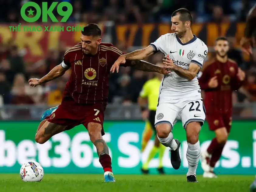 OK9 Nhận Định: AS Roma đấu Inter Milan – Derby Italia nảy lửa, dự đoán tỷ số & kèo thơm!_69858e350f436.webp