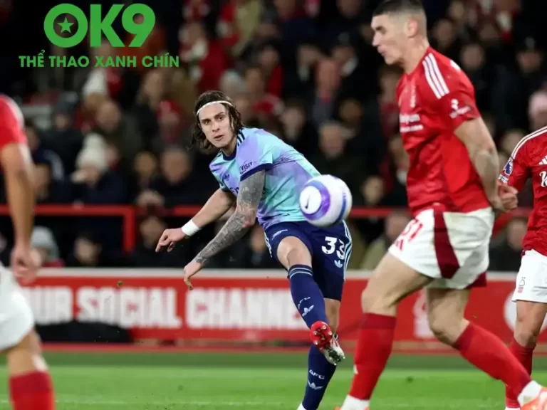 OK9 Soi Kèo: Nhận định Nottingham Forest vs Arsenal: Pháo thủ thị uy sức mạnh, đánh chiếm City Ground để bám đuổi ngôi vương._69858c045ec14.webp