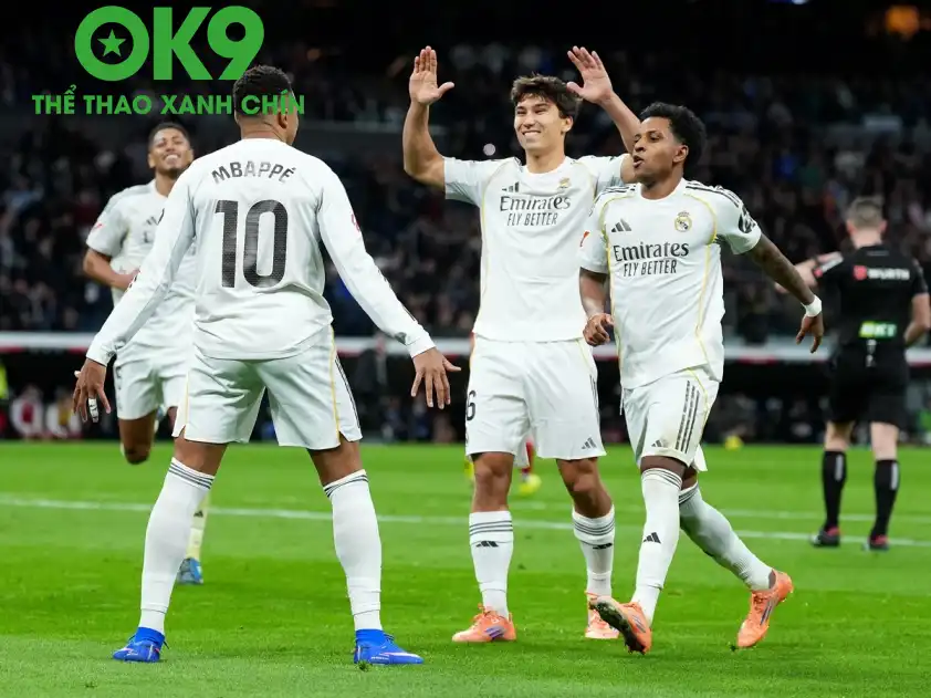 OK9 Soi Kèo: Nhận định Real Madrid vs AS Monaco: Kền kền trắng thị uy sức mạnh, khẳng định bản lĩnh giành vé đi tiếp_69858bf7f196b.webp